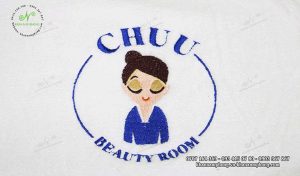 Mẫu khăn trải giường Chuu Beauty Room (Trắng-Microfiber)
