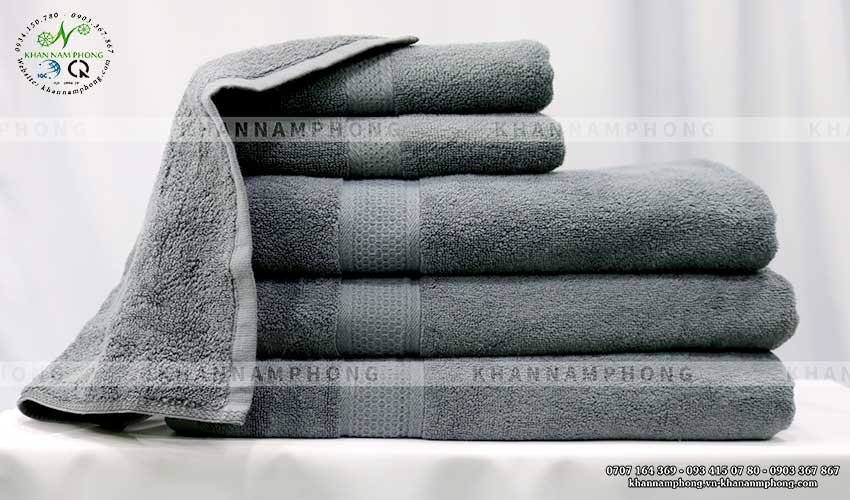 The Hotel Towels Gray Cotton
