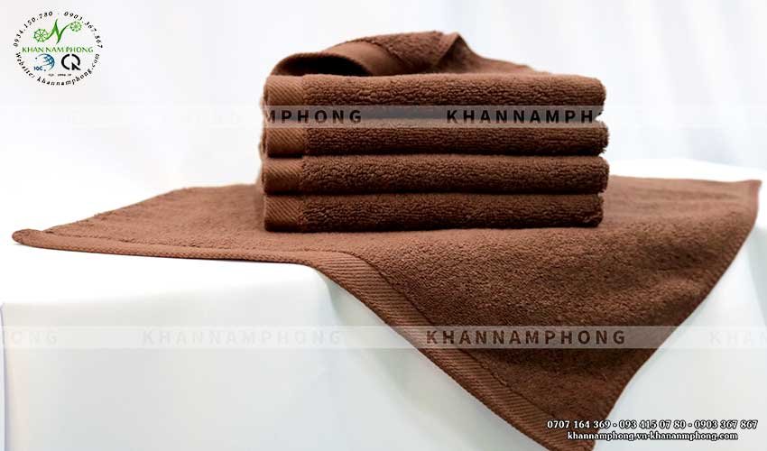 Hand Towels, Hotel Color Brown
