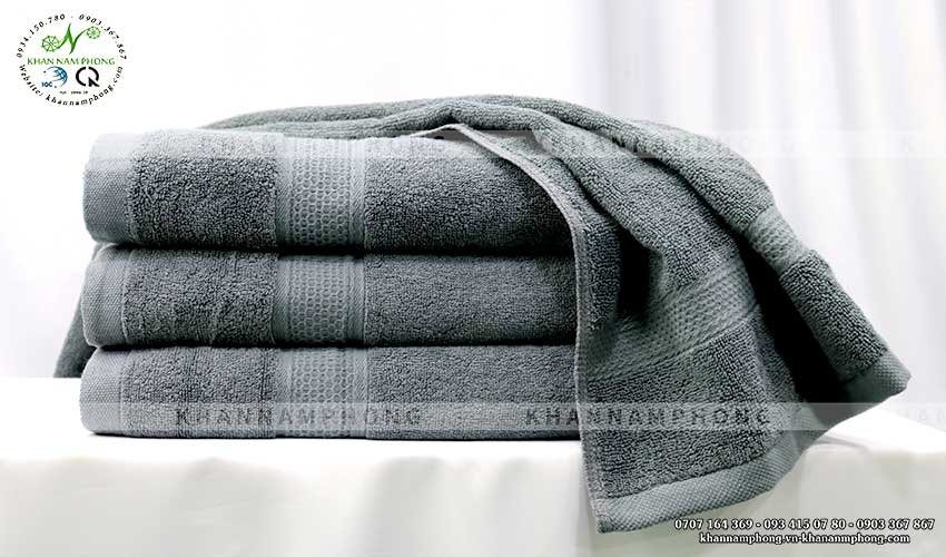 Bath towels for hotel gray hairy mouse