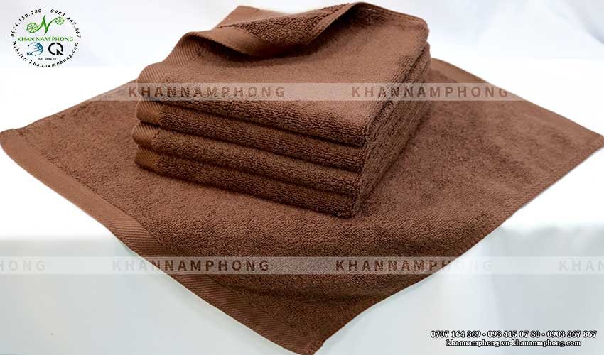 Hand Towels, Hotel Color Brown