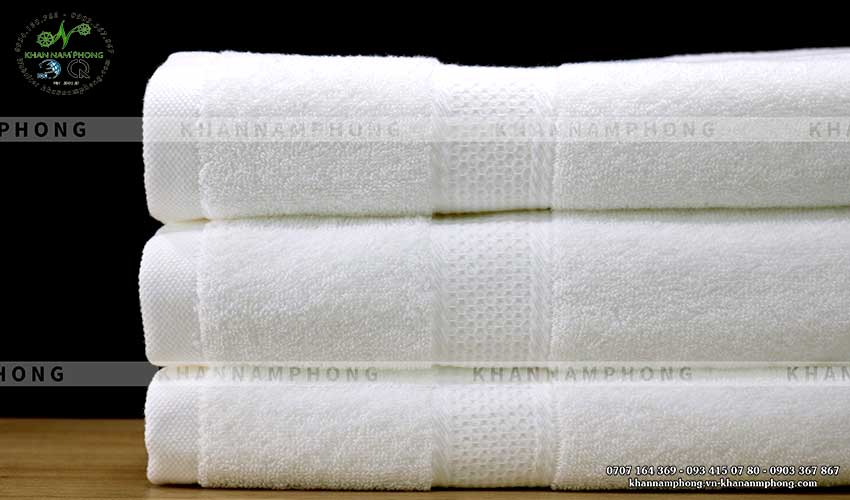 Bath towel hotel white Cotton premium