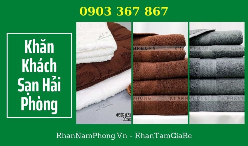 Khăn khách sạn hải Phòng