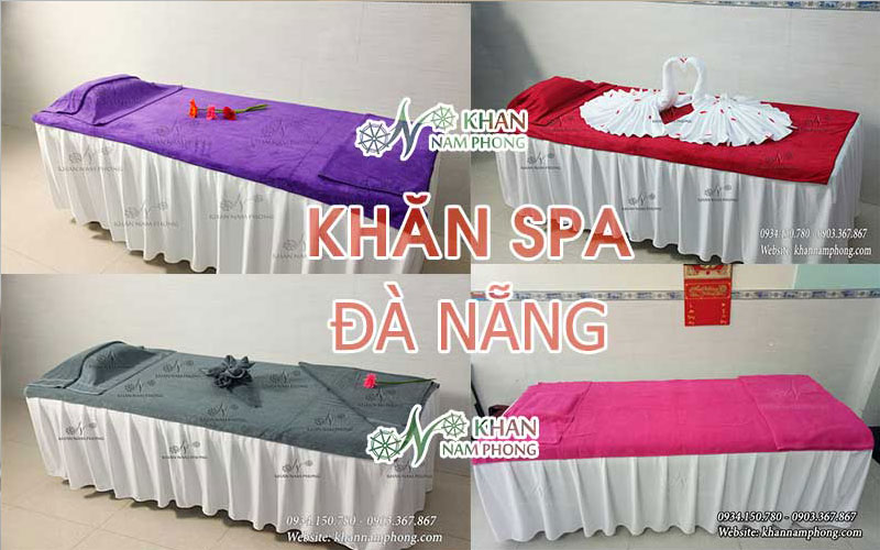 Khăn trải giường spa Đà Nẵng tại Khan Nam Phong được làm từ nhiều chất liệu cao cấp