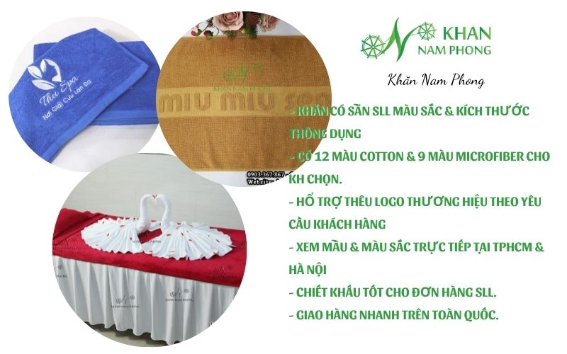 Khăn Chuyên Dụng Cho Spa - Khăn Nam Phong Khăn Chuyên Dụng Cho Spa - Khăn Nam Phong
