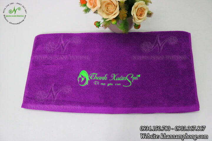 Scarf pattern body, Thanh Xuan Spa (Purple Cotton)