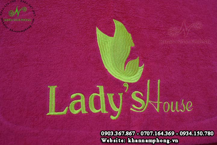 Mẫu khăn body LadyS House (Cotton Hồng)
