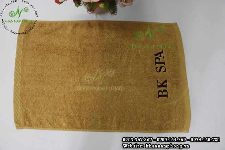 Sample hand towels BK Spa (Light Brown - Cotton)