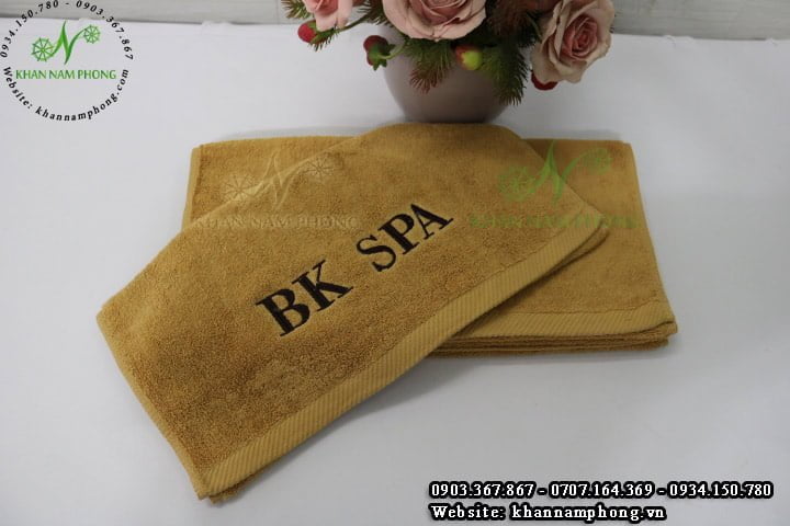 Sample hand towels BK Spa (Light Brown - Cotton)