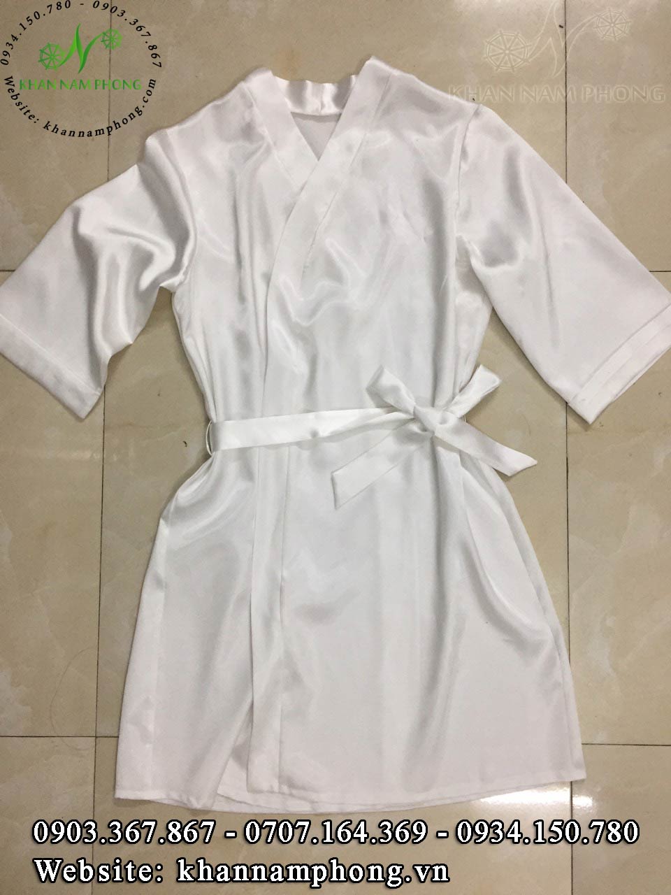 Gown Of White Silk Luxury