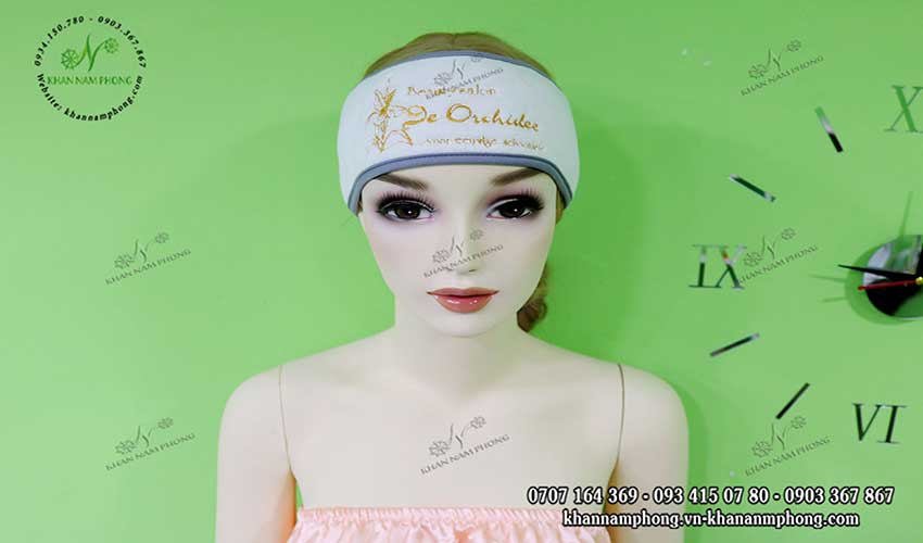 Sample headbands spa De Orchide (White)