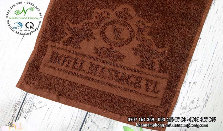 Khăn tắm Hotel Massage VL màu nâu socola 