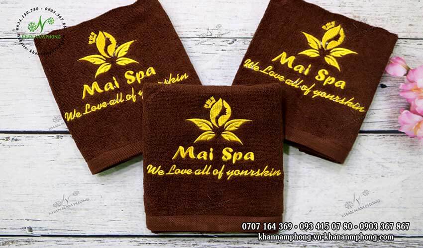 Scarf pattern body Mai Spa (Brown - Chocolate Cotton)