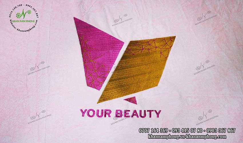 Scarf pattern body Your Beauty (Pink pastel - Microfiber)