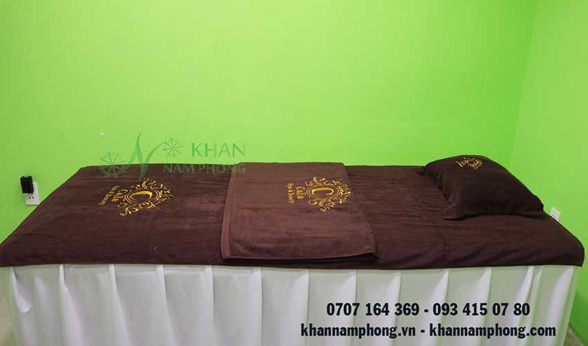 Bed linen Calla Spa (Brown - Chocolate Cotton)