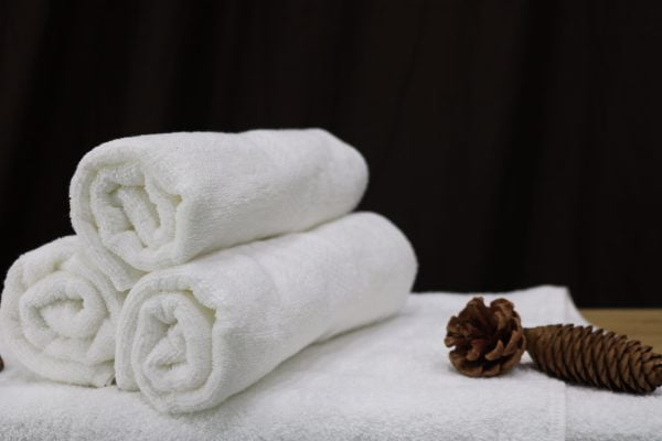 Face Towel Hotel White Cotton, Premium Quality