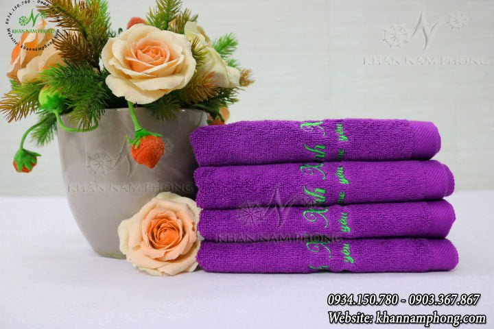 Scarf pattern body, Thanh Xuan Spa (Purple Cotton)