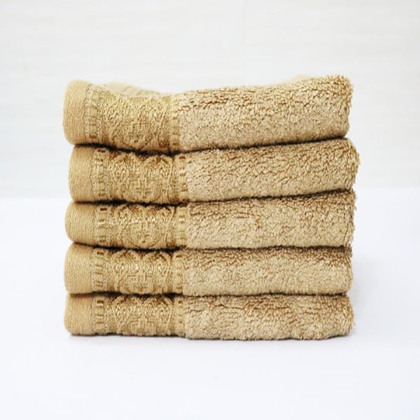 Combo 3 towels bamboo fiber Men Style - 30x50 cm - light brown - bath Towel, brand Towel Rates | WebSoSanh.co