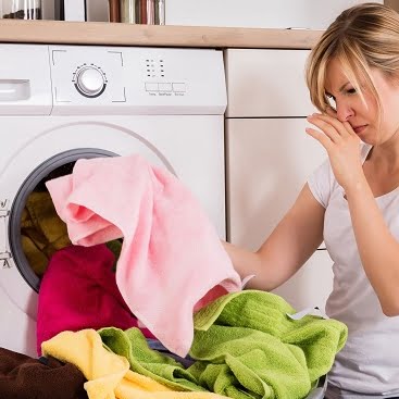 Towels moldy smells that cause discomfort to the user