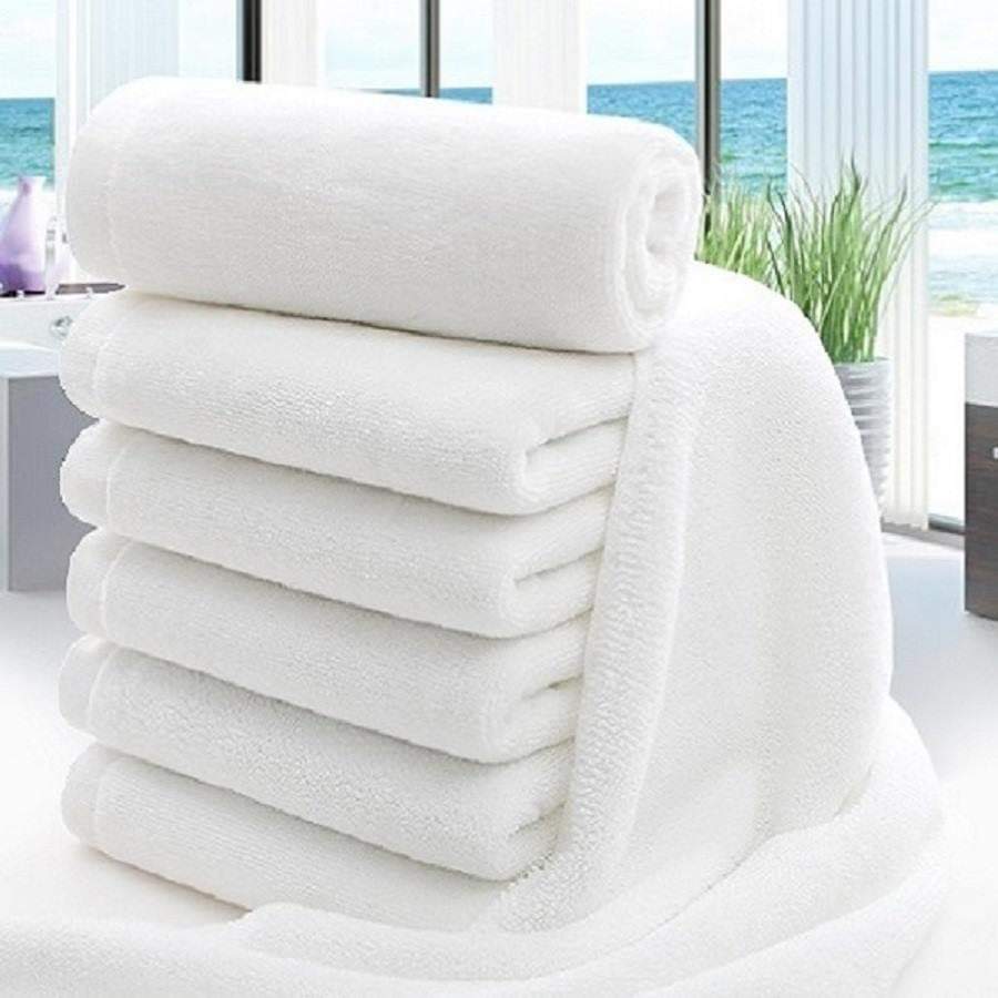 Towels white brings clean space