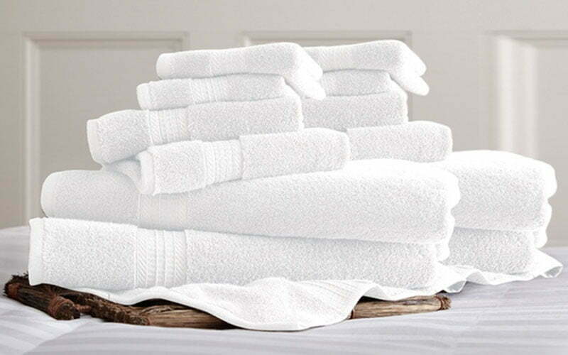 Dòng khăn cotton được lựa chọn dùng trong các khách sạn cao cấp