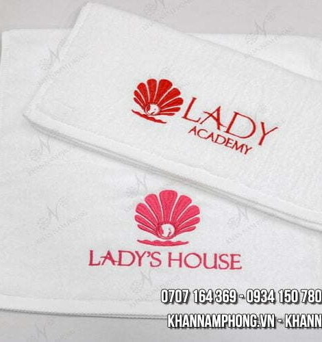 KSP - Lady's House Cotton Màu Trắng Thêu Logo