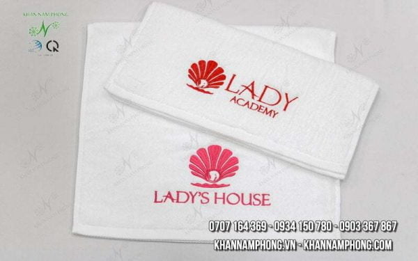 KSP Ladys House Cotton Mau Trang Theu Logo 5