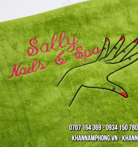 KSP - Sally Nails & Spa Micofiber (Màu Xanh Lá)