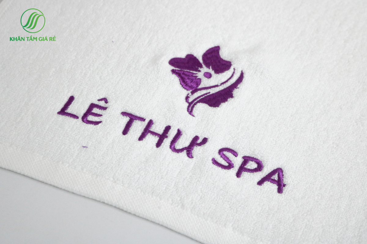 You should embroidered brand logo up towels, bathroom spa hotels