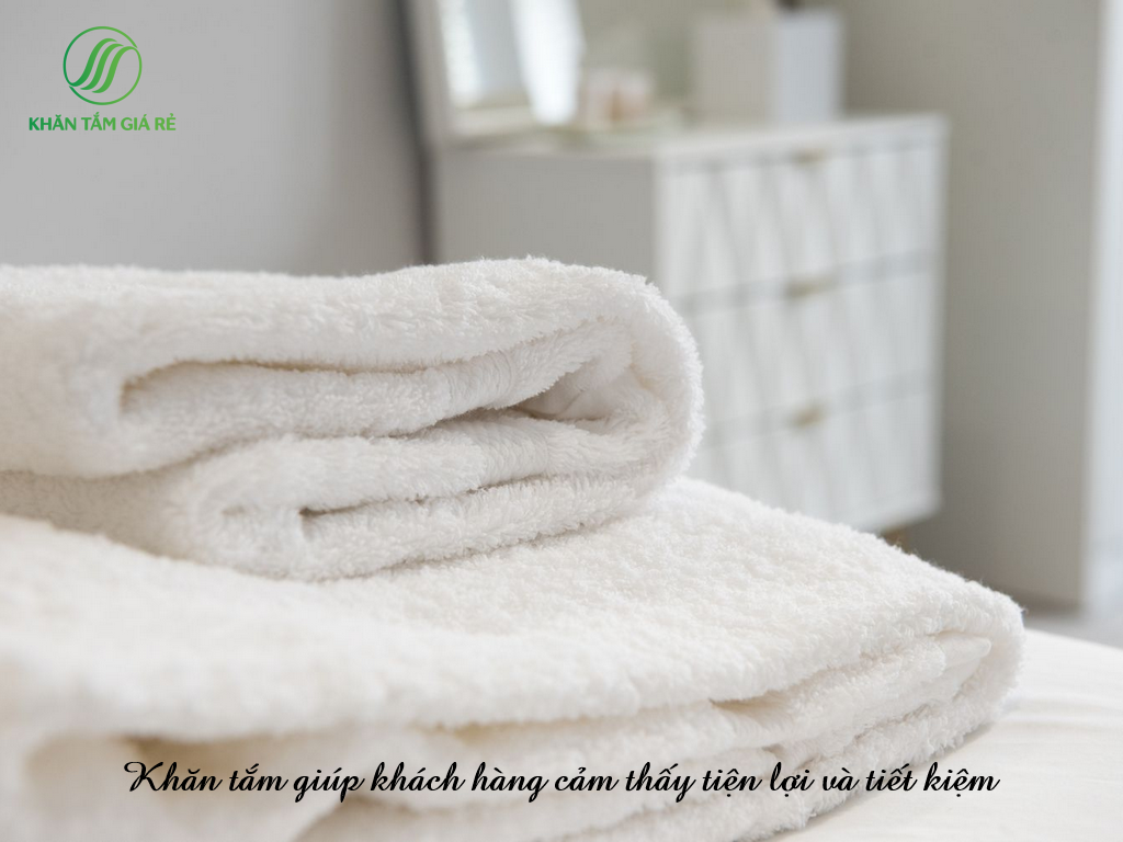 Sử dụng khăn tắm trong nhà nghỉ mang lại nhiều lợi ích cho khách hàng, bao gồm sự tiện lợi và tiết kiệm