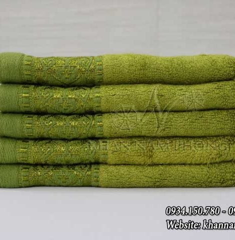Bath Towel Bamboo Fiber Green