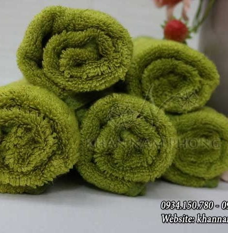 Bath Towel Bamboo Fiber Green