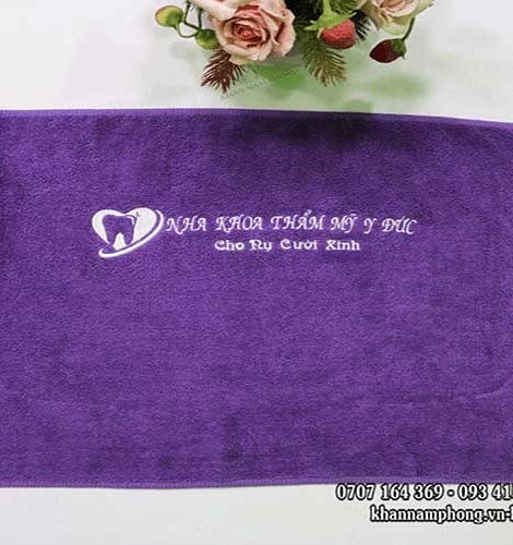 Hand Towels Spa Purple Cotton