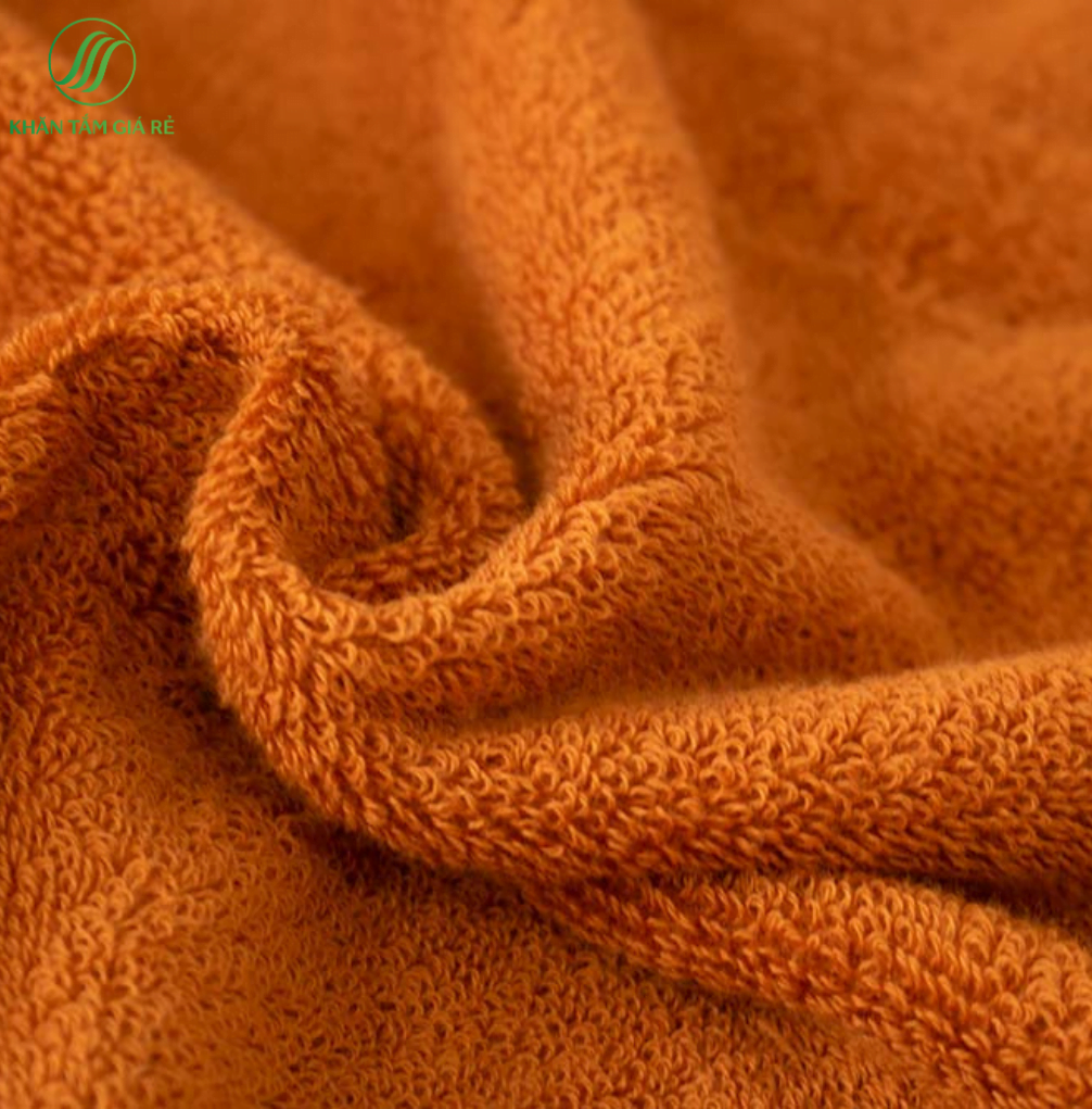Towels orange for high-end hotel 