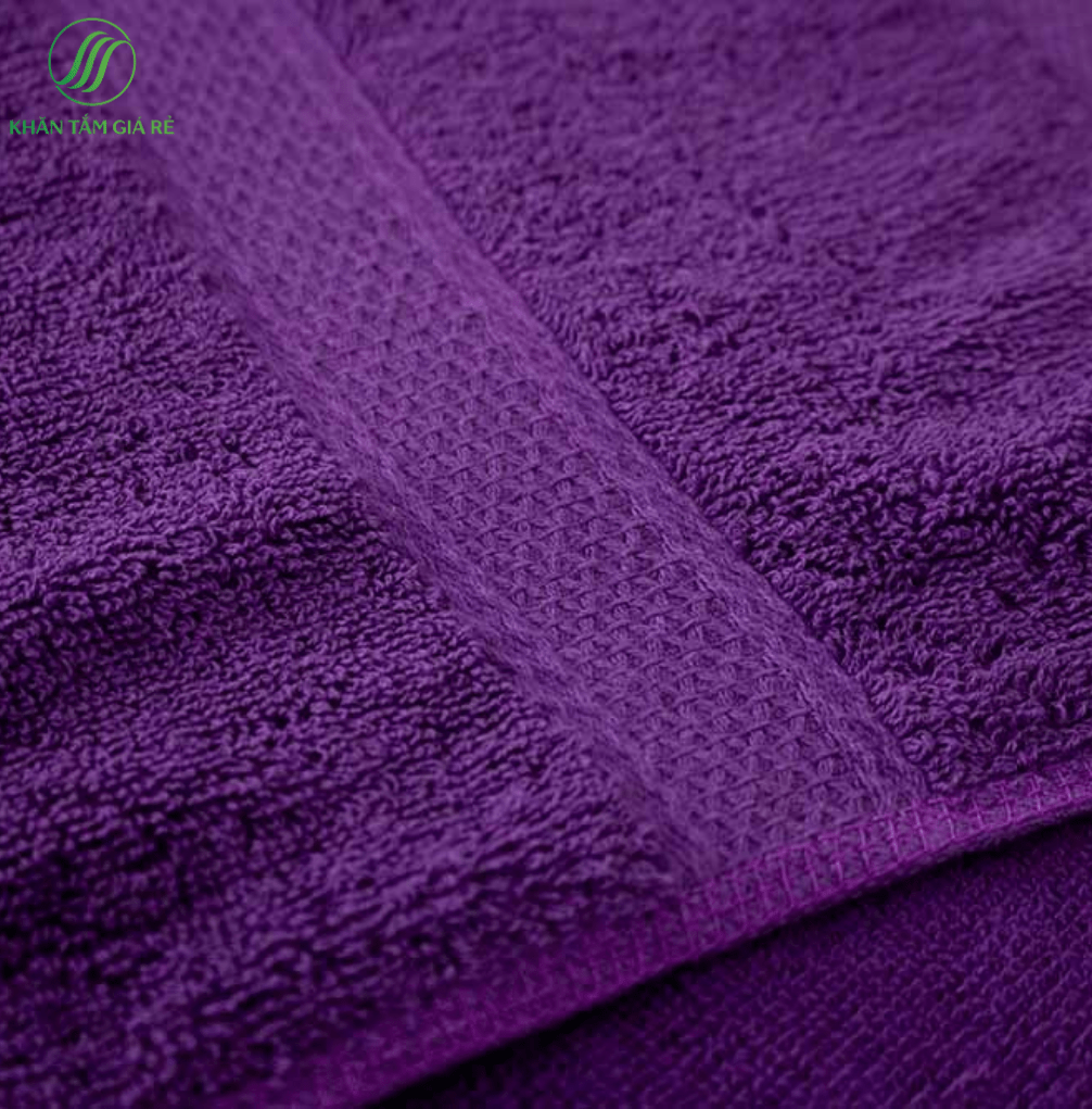 Towels purple 5-star hotel 