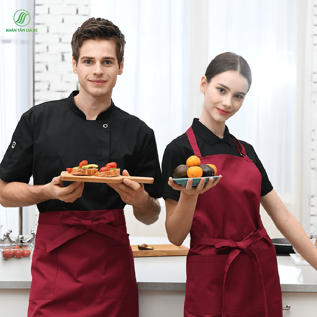 Sample apron restaurant waiter