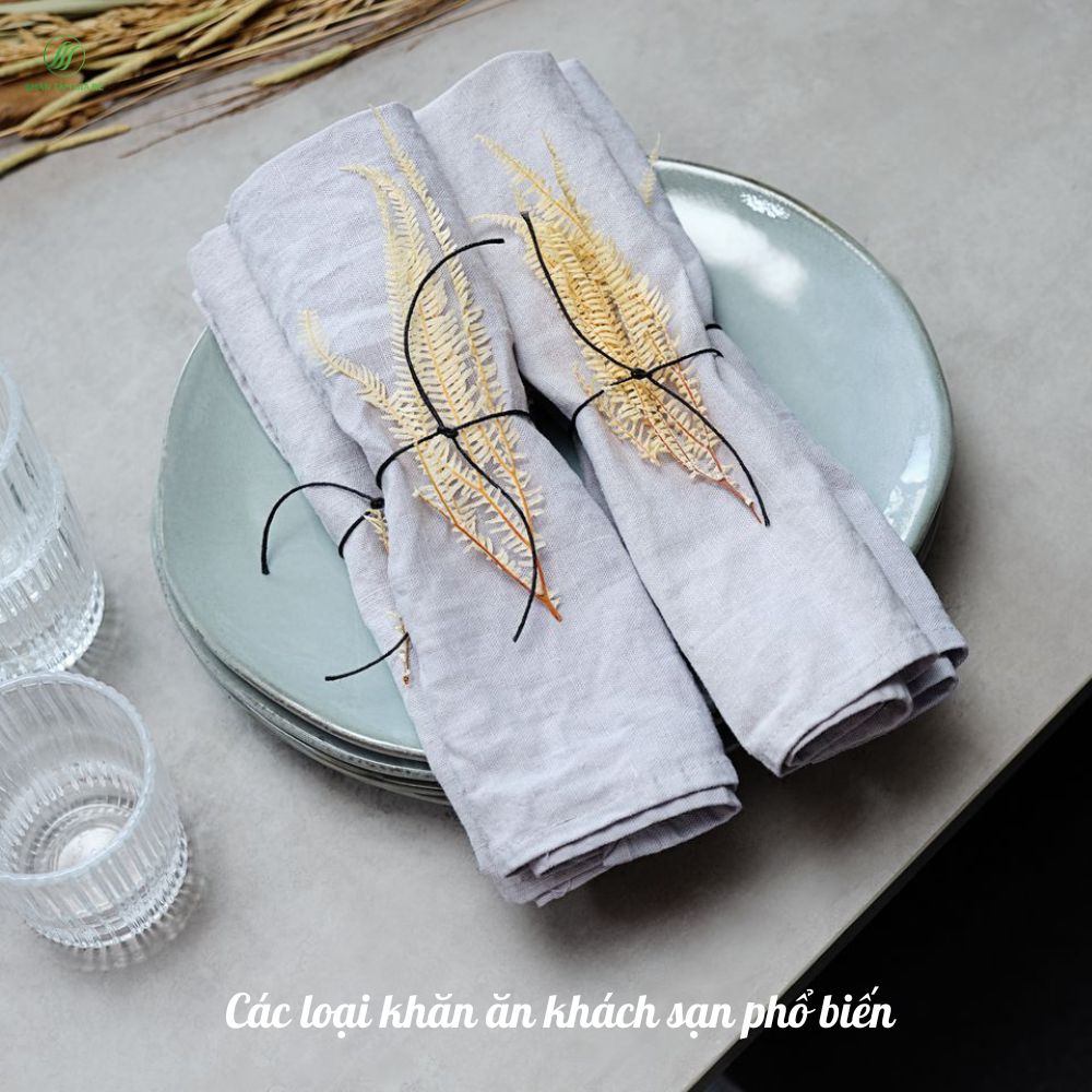 The type of napkin hotel popular